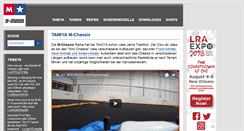 Desktop Screenshot of m-chassis.com